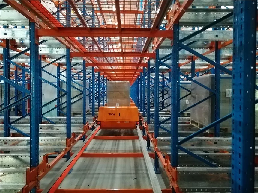 Sistema de Almacenamiento Automatizado de Transporte y Lanzadera.